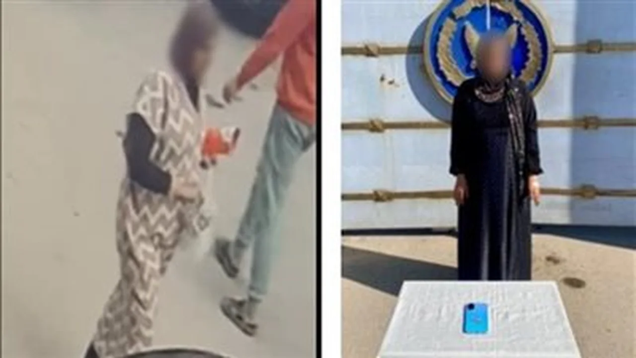 القبض على سيدة متهمة بسرقة هاتف طالبة في محافظة بني سويف